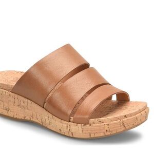Kork-ease menzie sandal - tan leather sandal